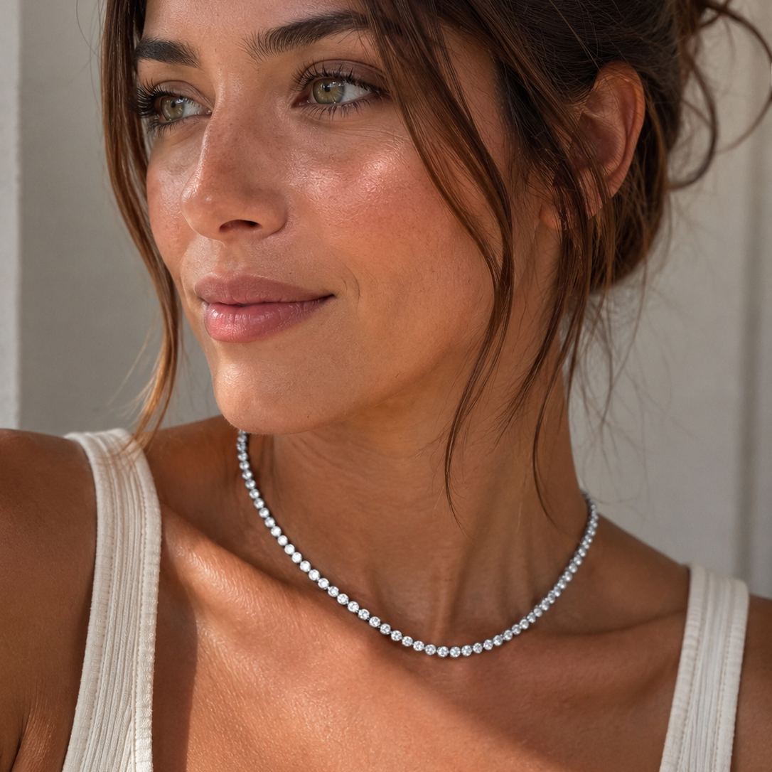 Tennis Choker Necklace