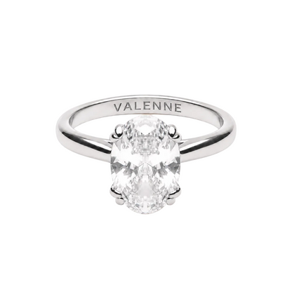 Oval Solitaire Ring