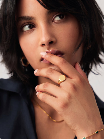 Gold Vermeil Stacking Ring