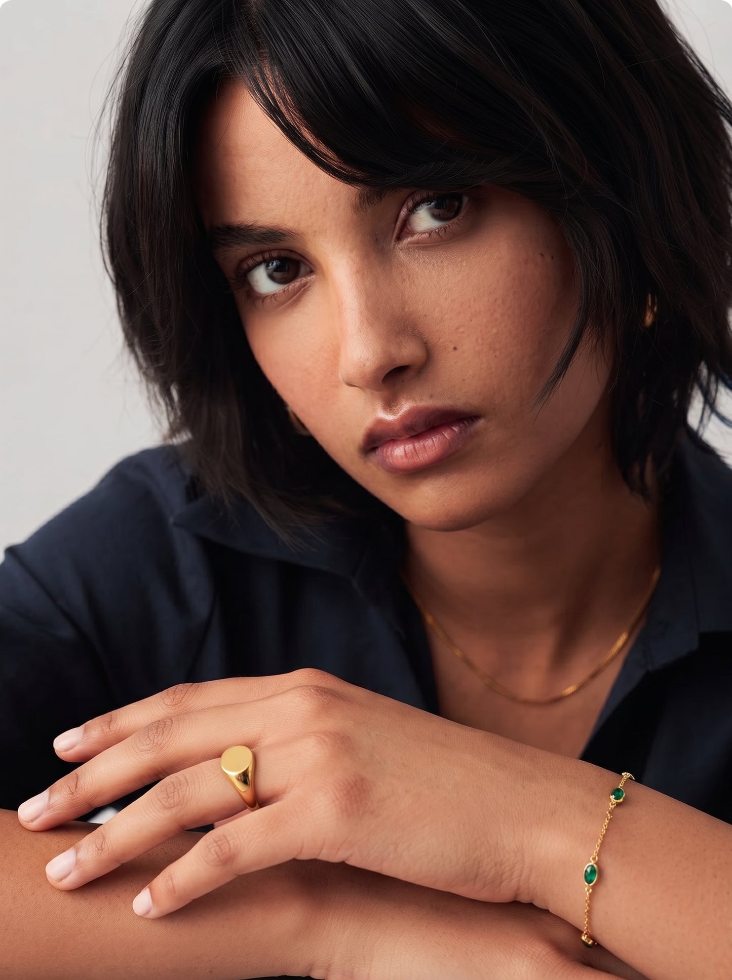 Gold Vermeil Stacking Ring