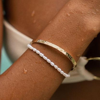 Hammered Cuff Bracelet