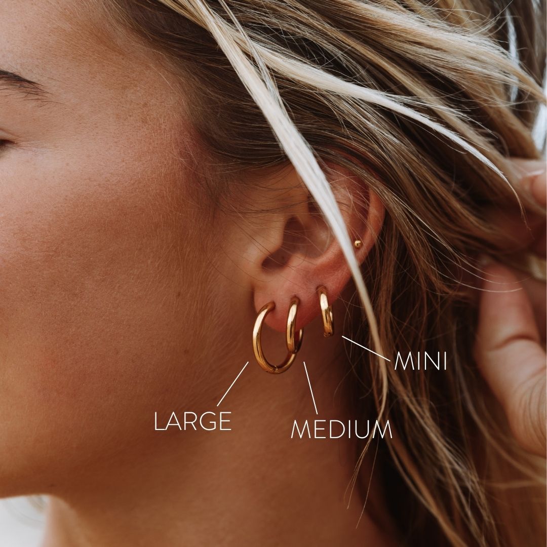 Classic Gold Hoop Earrings