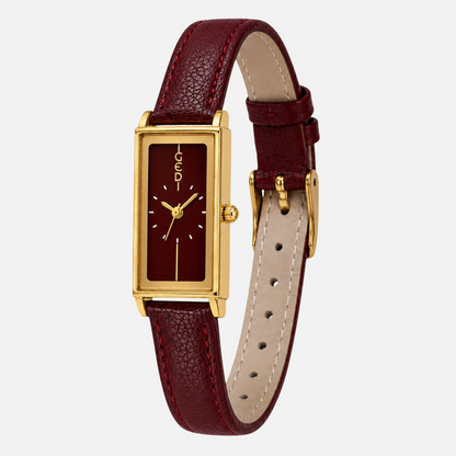 Montaigne Watch Burgundy