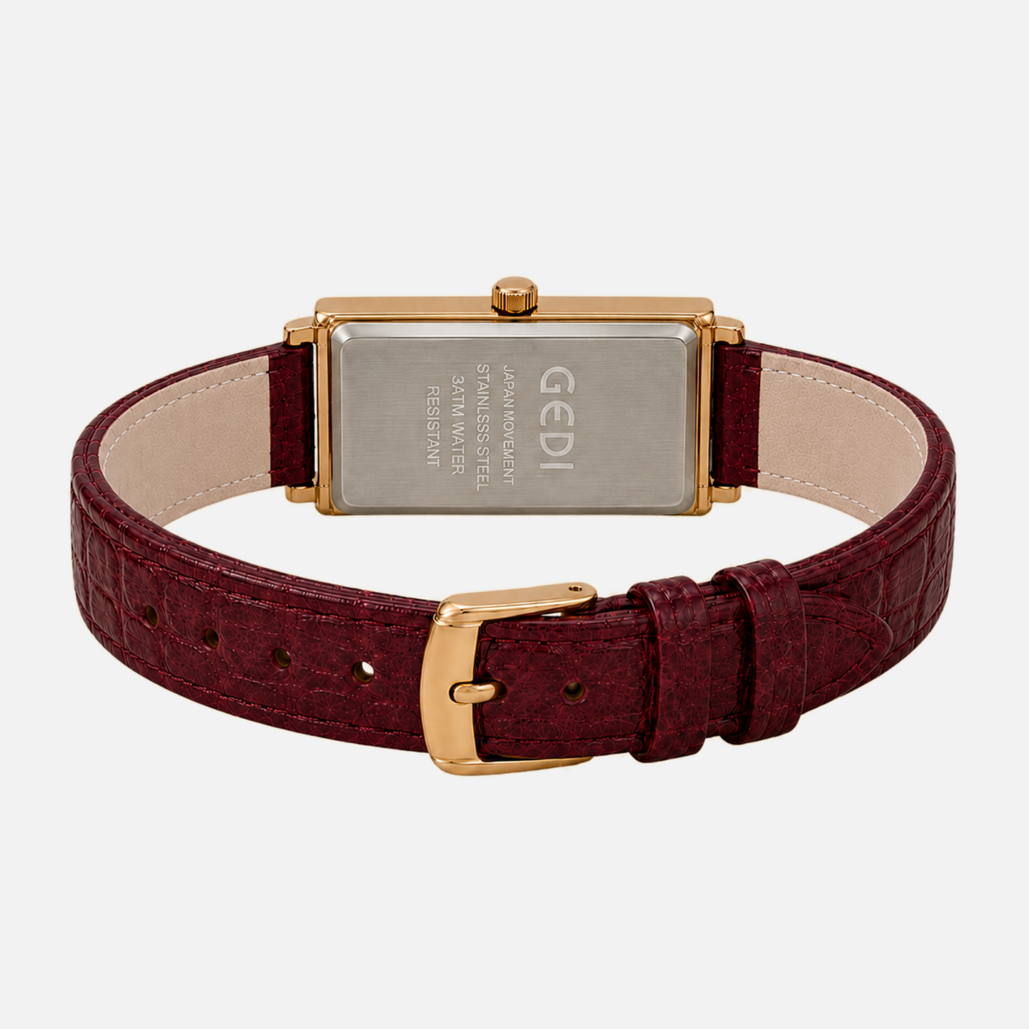Montaigne Watch Burgundy
